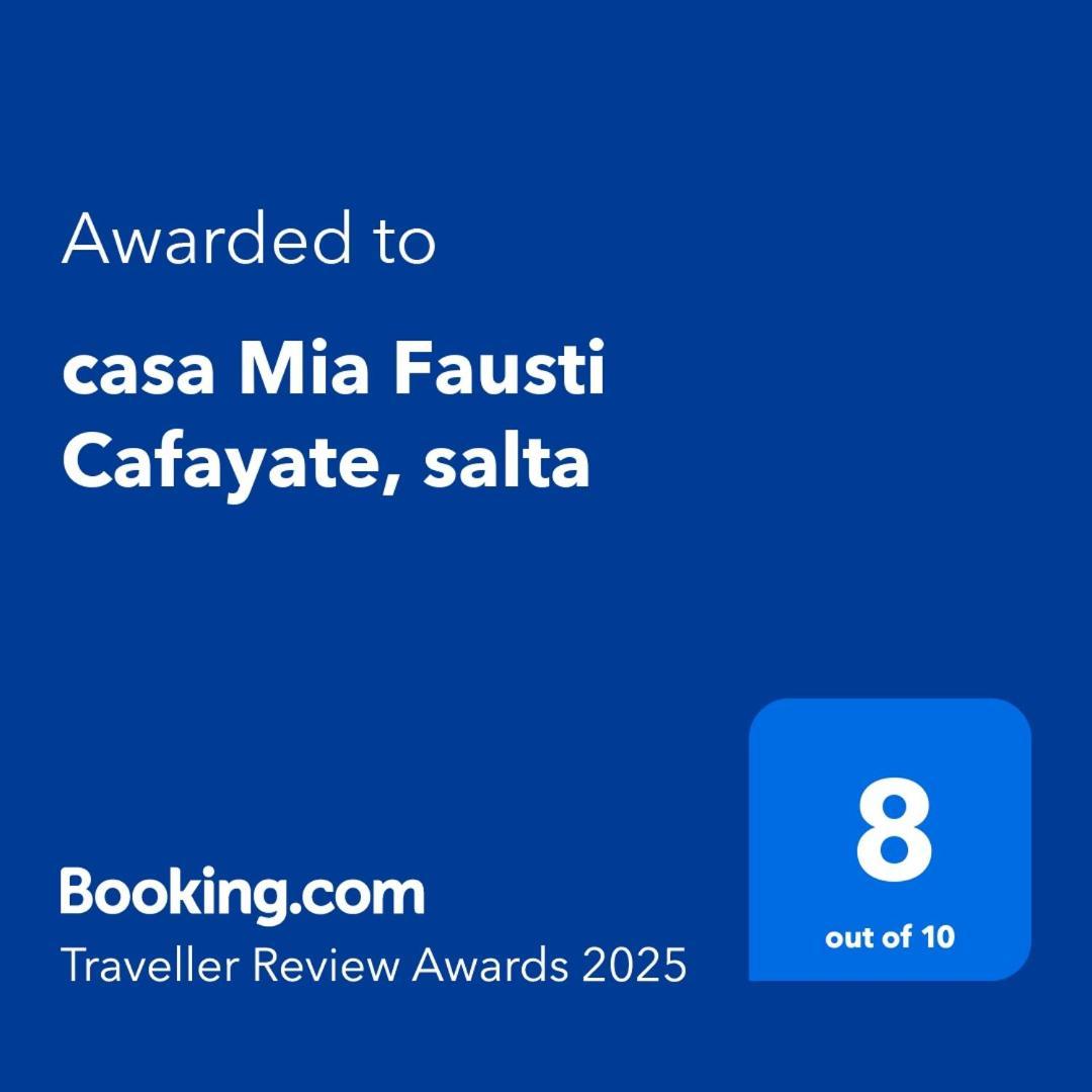 Villa Casa Mia Fausti Cafayate, Salta Exterior foto
